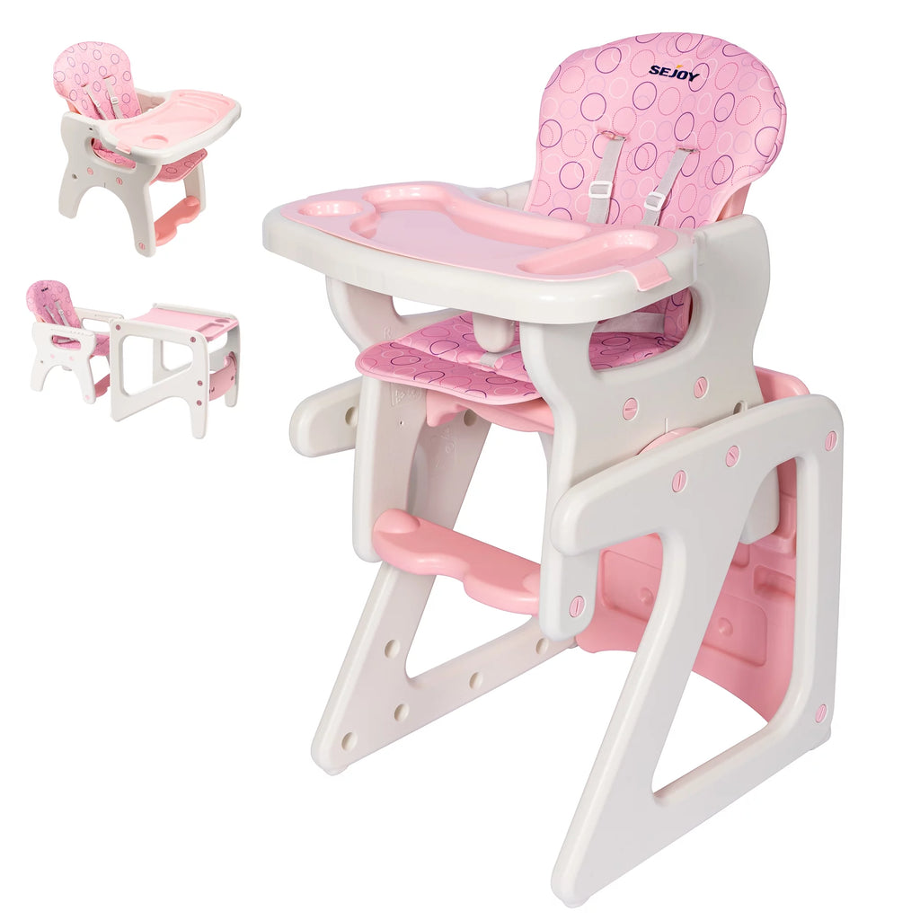 3-in-1 Convertible Baby Highchair Booster - FunMomCoolKid