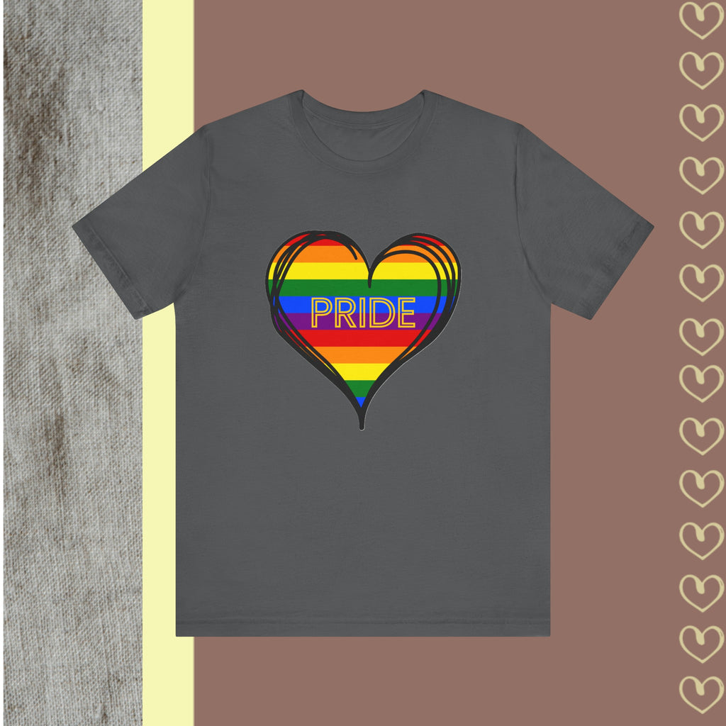 PRIDE | Adult Unisex Jersey Short Sleeve Tee - FunMomCoolKid