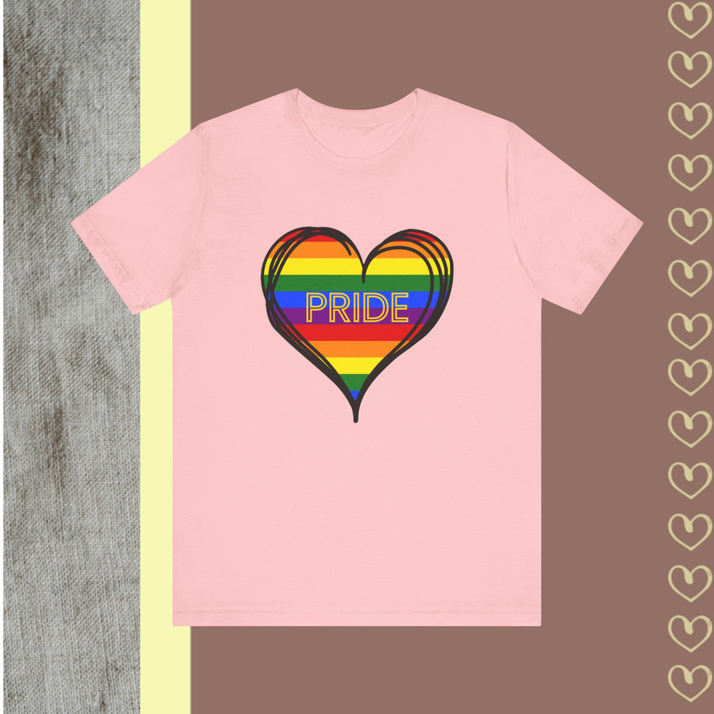 PRIDE | Adult Unisex Jersey Short Sleeve Tee - FunMomCoolKid