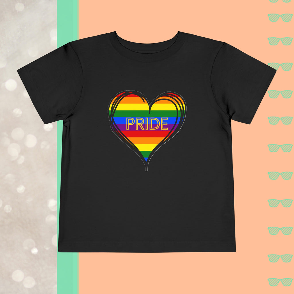 PRIDE | Toddler Short Sleeve Tee - FunMomCoolKid