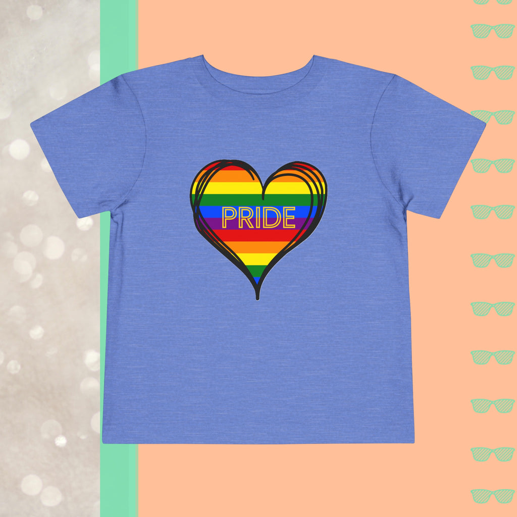 PRIDE | Toddler Short Sleeve Tee - FunMomCoolKid