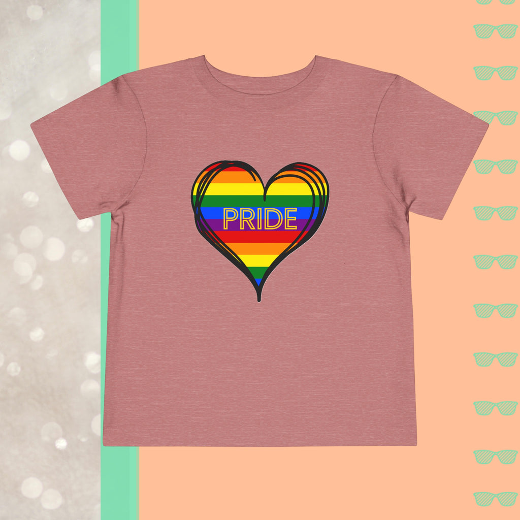 PRIDE | Toddler Short Sleeve Tee - FunMomCoolKid