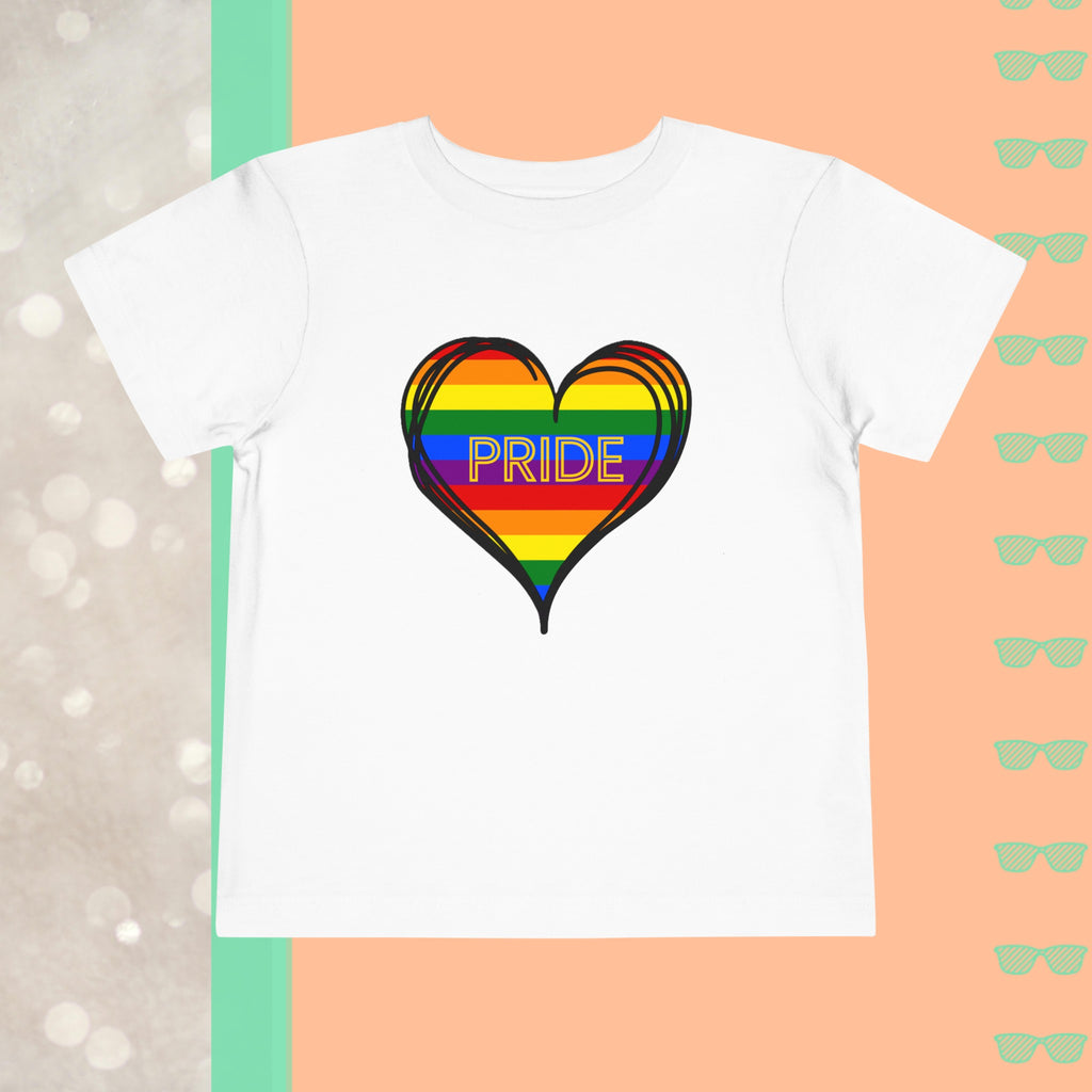 PRIDE | Toddler Short Sleeve Tee - FunMomCoolKid