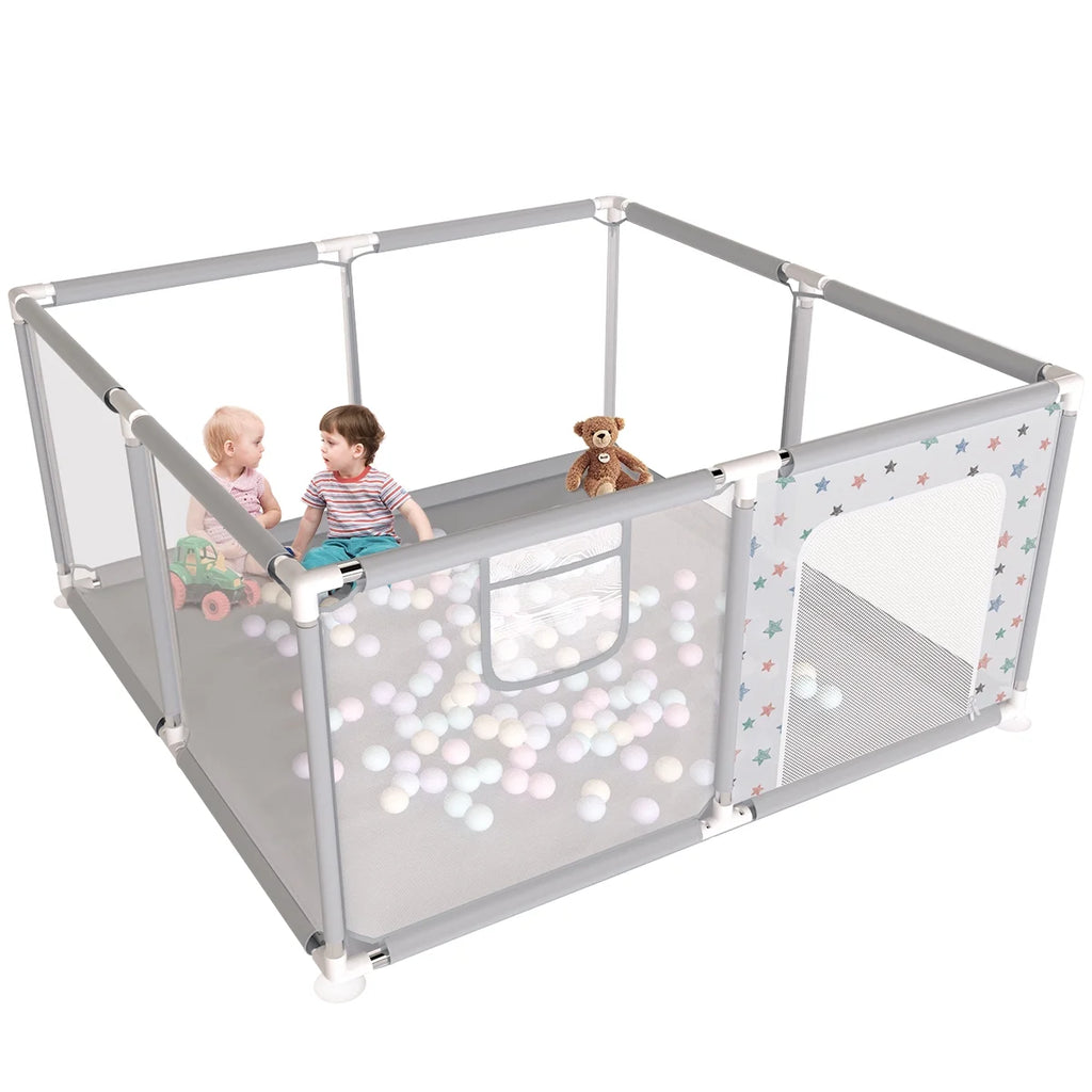 Comomy Foldable Baby Playpen - FunMomCoolKid