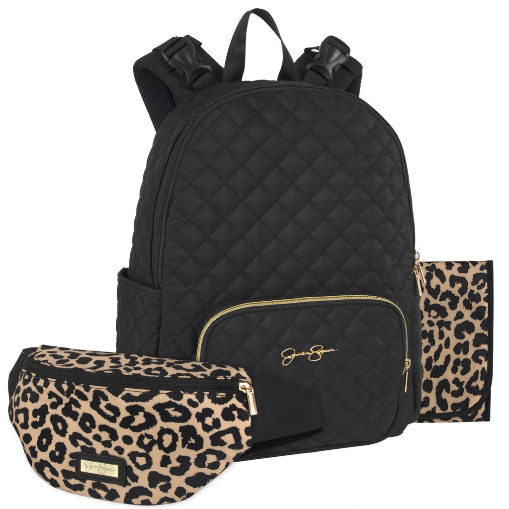 Jessica Simpson Quilted Diaper Bag - FunMomCoolKid