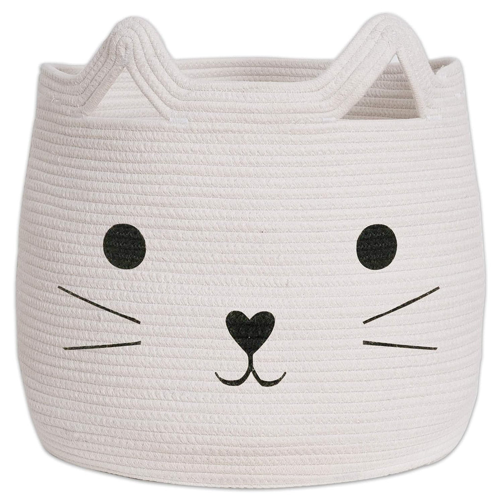 Cute Cat Cotton Storage Basket - FunMomCoolKid