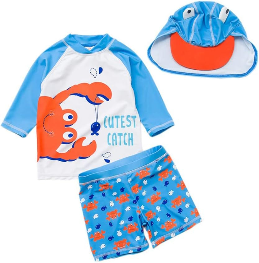 Crab Splash Boys Swim Set - FunMomCoolKid