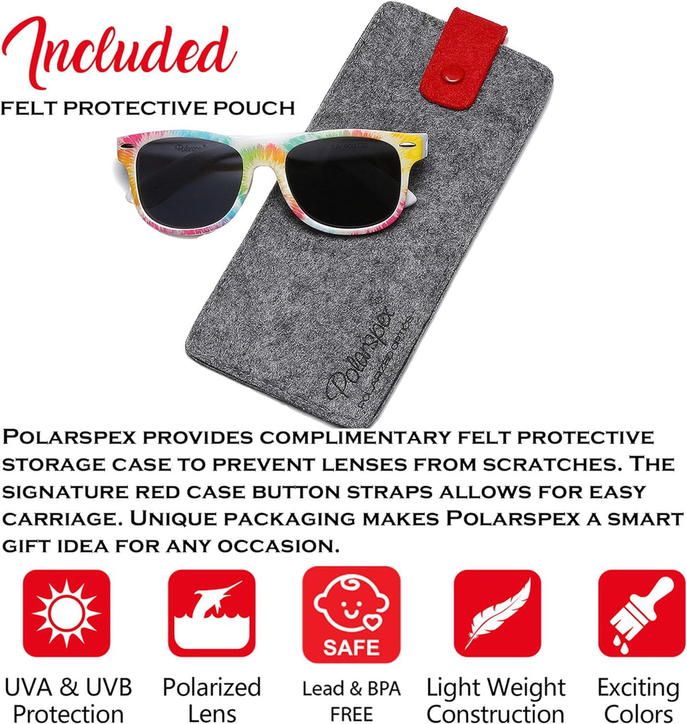 Polarspex Kids Unbreakable Sunglasses - FunMomCoolKid