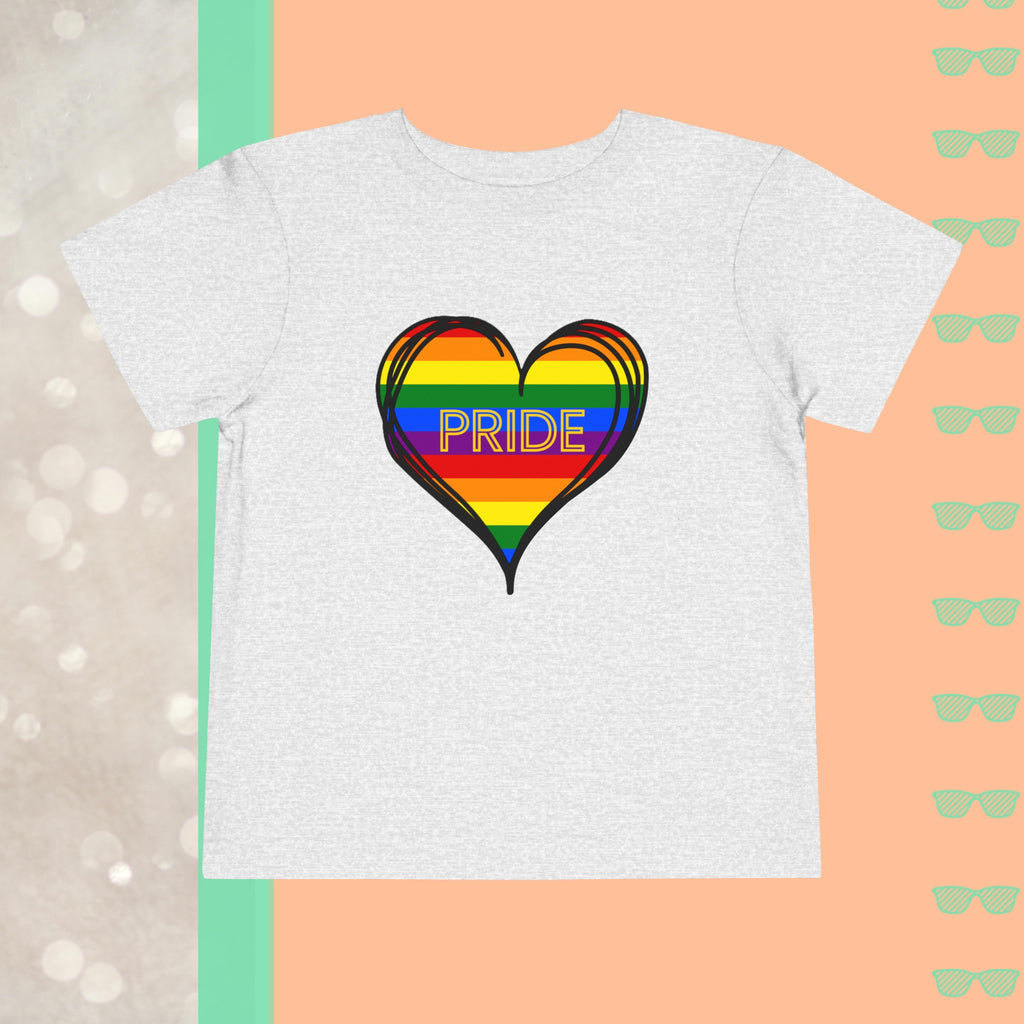 PRIDE | Toddler Short Sleeve Tee - FunMomCoolKid