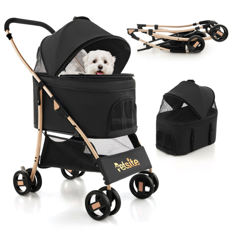 Ultimate Pet Travel Stroller - FunMomCoolKid