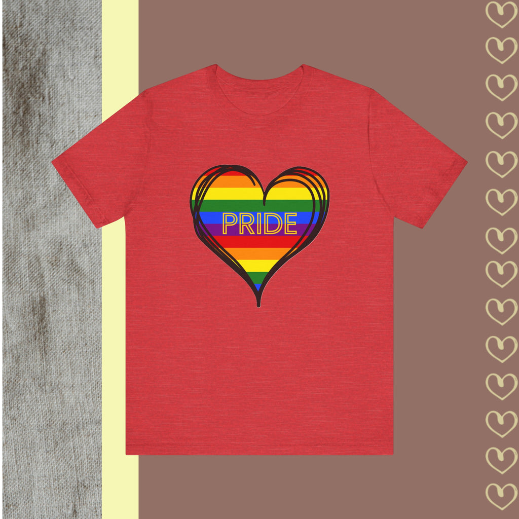 PRIDE | Adult Unisex Jersey Short Sleeve Tee - FunMomCoolKid