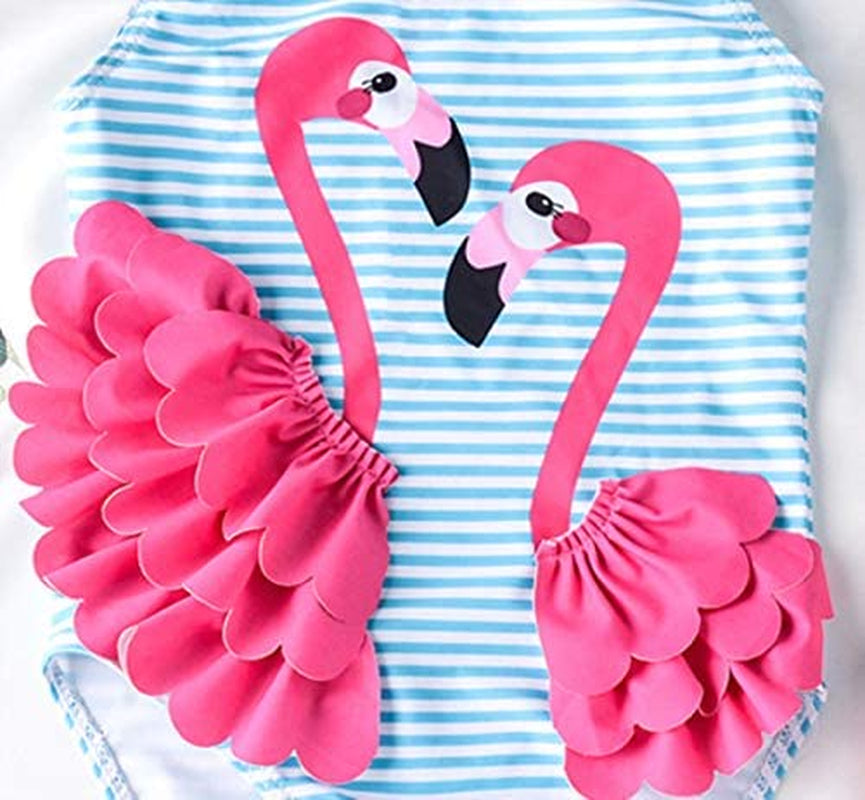 Flamingo Toddler Swimsuit - FunMomCoolKid