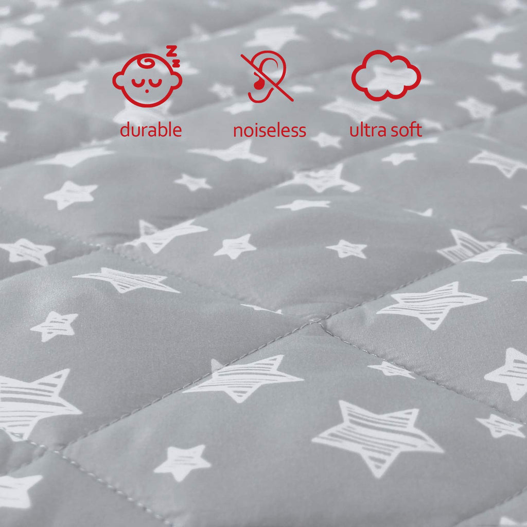 Soft Quilted Baby Playpen Sheet - FunMomCoolKid