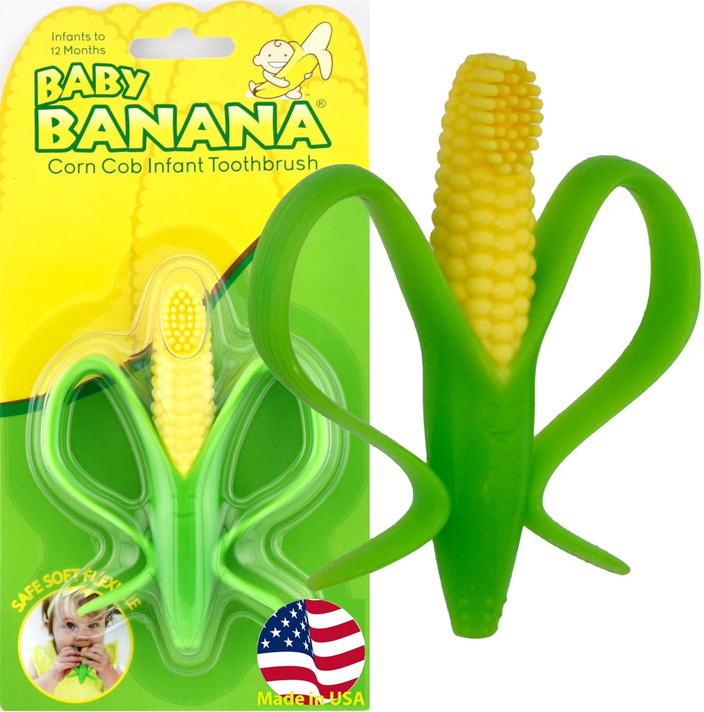 Baby Banana Teether Brush - FunMomCoolKid