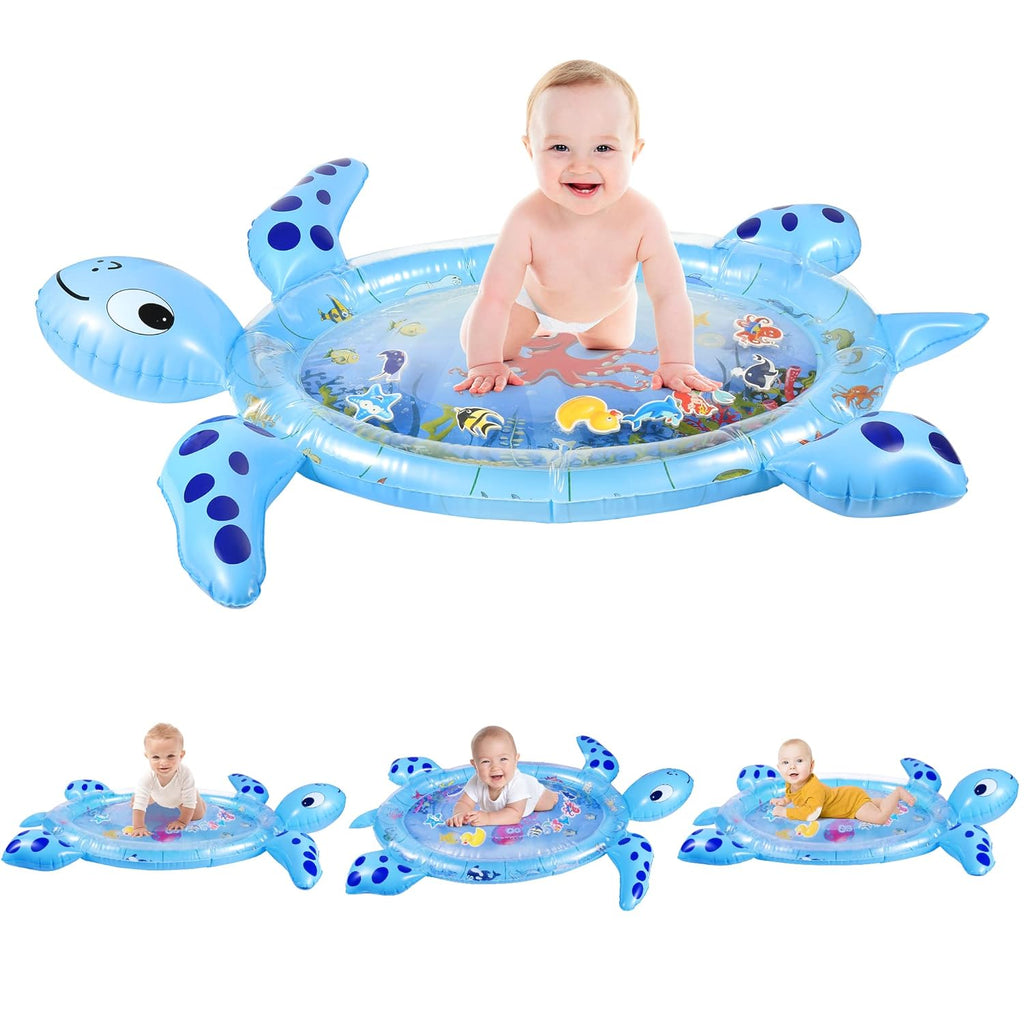 Sea Turtle Baby Water Play Mat - FunMomCoolKid