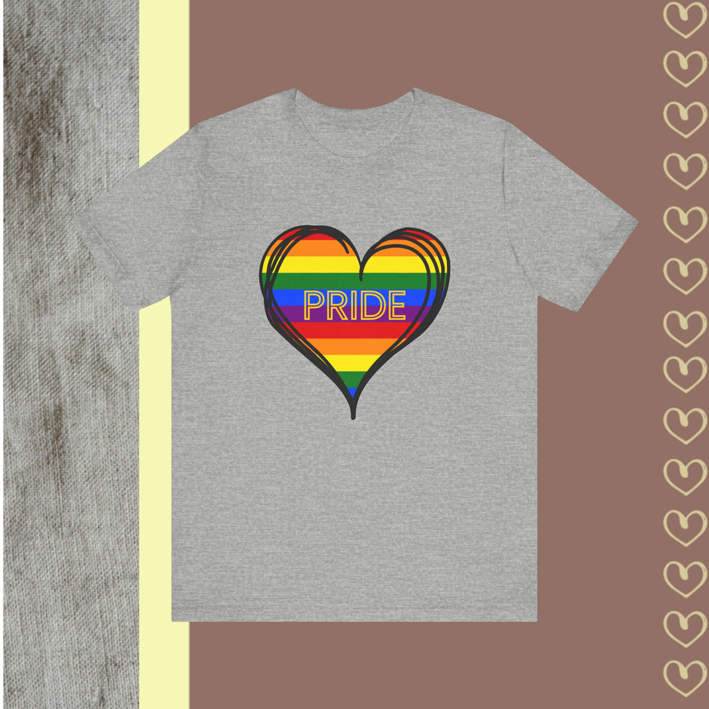 PRIDE | Adult Unisex Jersey Short Sleeve Tee - FunMomCoolKid