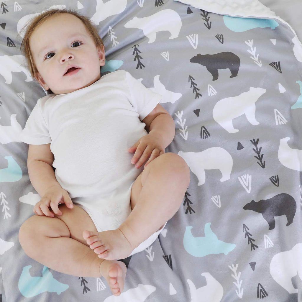 Ultra Soft Minky Baby Blanket - FunMomCoolKid