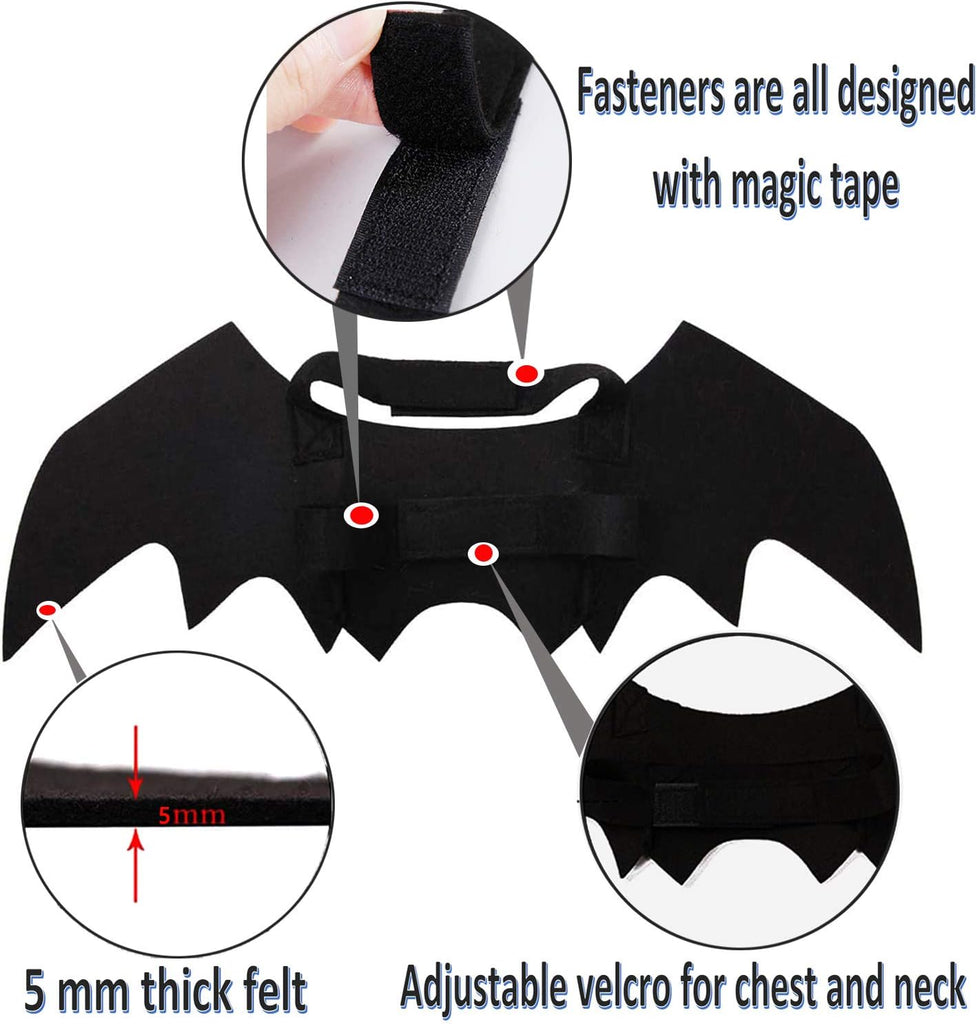 Bat Wings Pet Costume - FunMomCoolKid