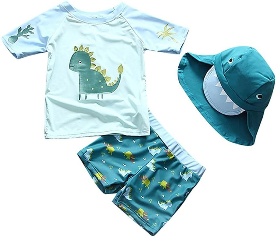 Dino Fun Boys Swimwear Set - FunMomCoolKid