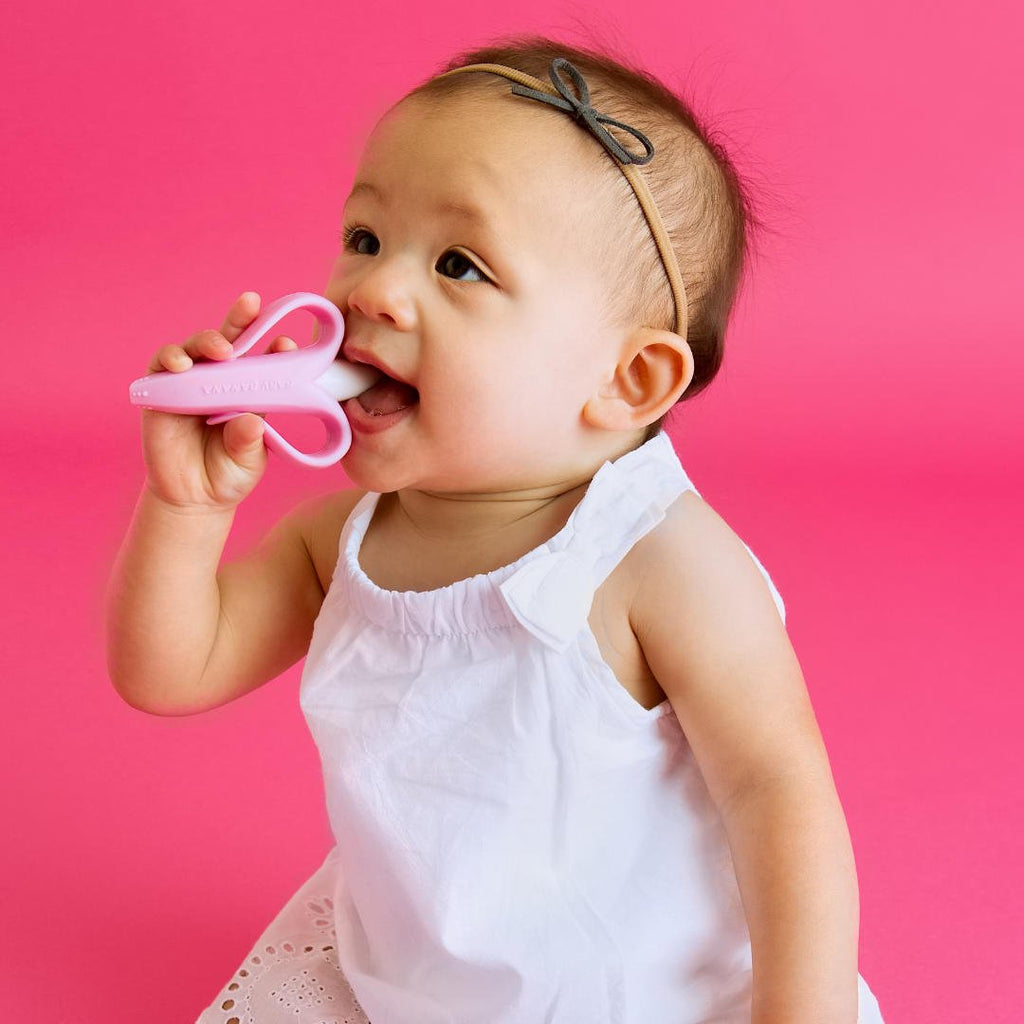 Baby Banana Teether Brush - FunMomCoolKid