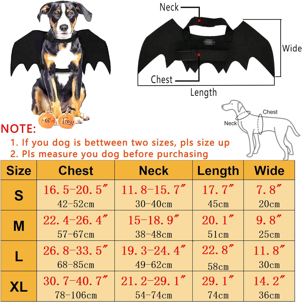 Bat Wings Pet Costume - FunMomCoolKid