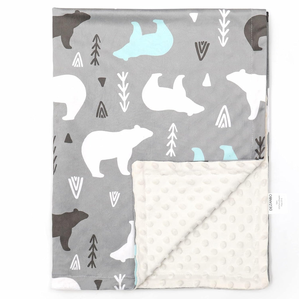 Ultra Soft Minky Baby Blanket - FunMomCoolKid