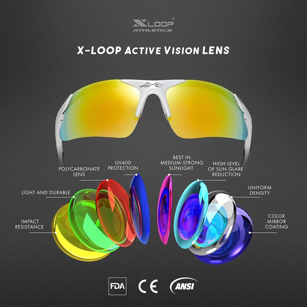 XLoop Kids UV Sports Sunglasses - FunMomCoolKid