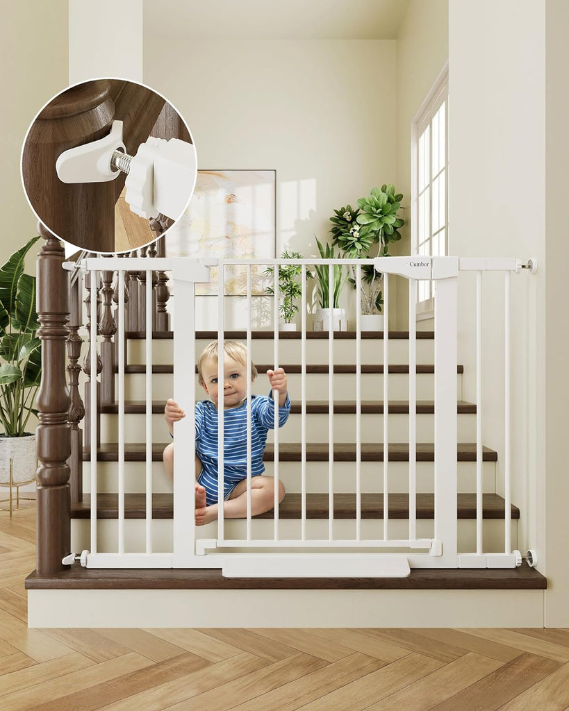 Cumbor Safety Baby and Pet Gate - FunMomCoolKid