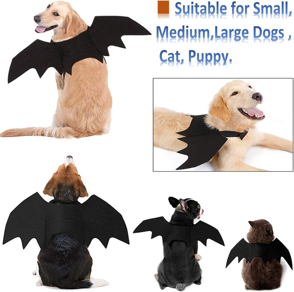 Bat Wings Pet Costume - FunMomCoolKid