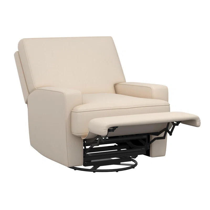 Abingdon Plush Swivel Recliner - FunMomCoolKid