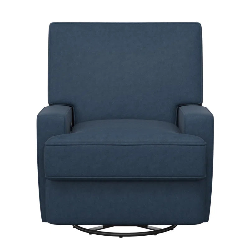 Abingdon Plush Swivel Recliner - FunMomCoolKid