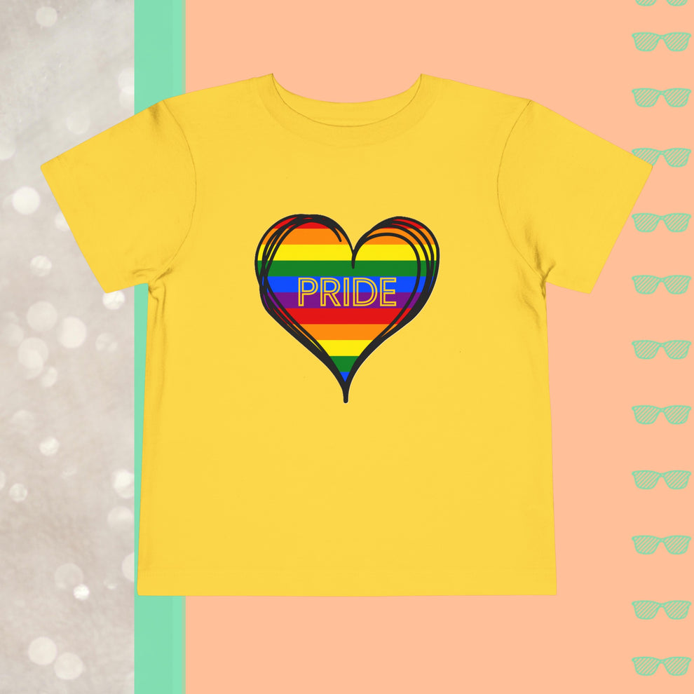 PRIDE | Toddler Short Sleeve Tee – FunMomCoolKid