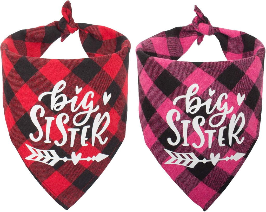 Big Sister/Brother Dog Bandana - FunMomCoolKid