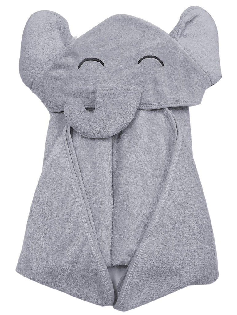 Elephant Bamboo Baby Towel - FunMomCoolKid