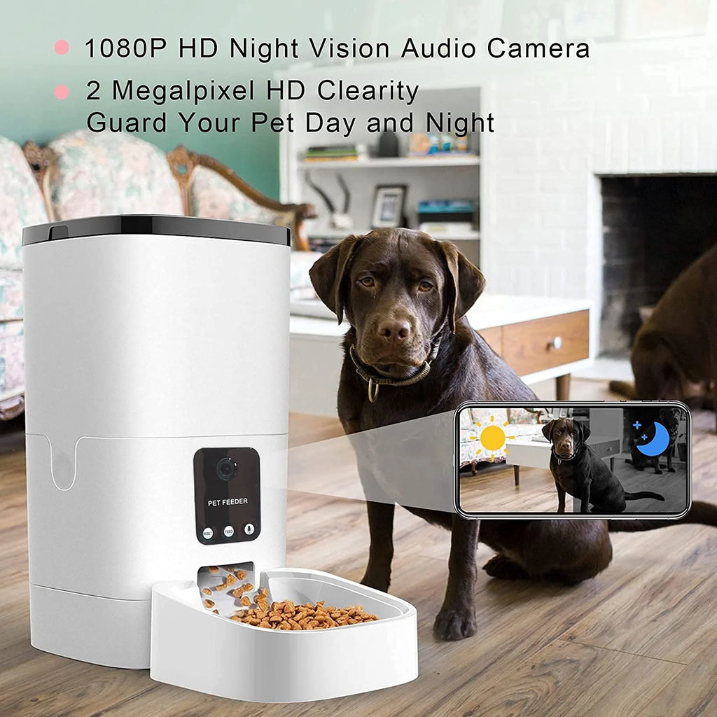 Smart Pet Feeder with Camera - FunMomCoolKid