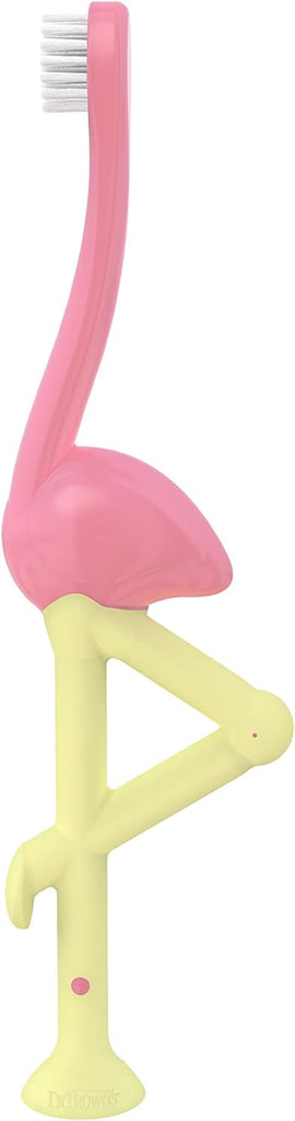 Flamingo Toddler Toothbrush - FunMomCoolKid