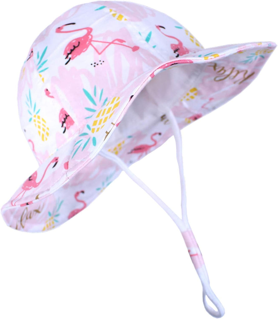 Flamingo or Patterned Sun Hat - FunMomCoolKid