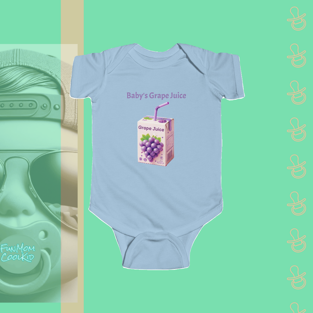 Baby's Grape Juice | Infant Bodysuit - FunMomCoolKid