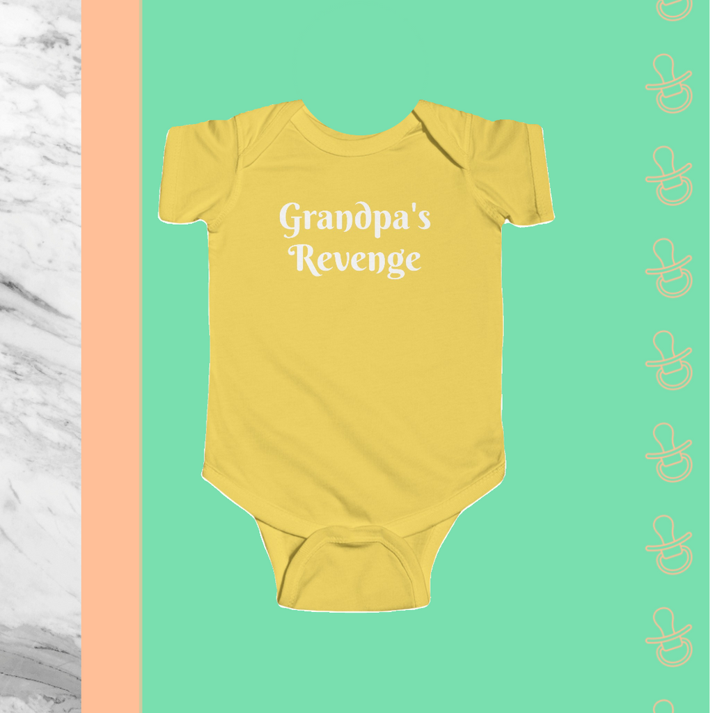 Grandpa's Revenge | Infant Bodysuit - FunMomCoolKid