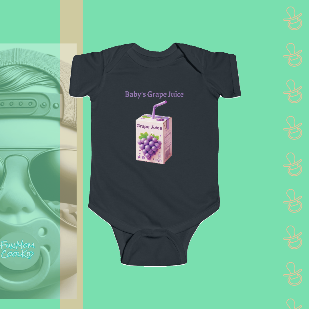Baby's Grape Juice | Infant Bodysuit