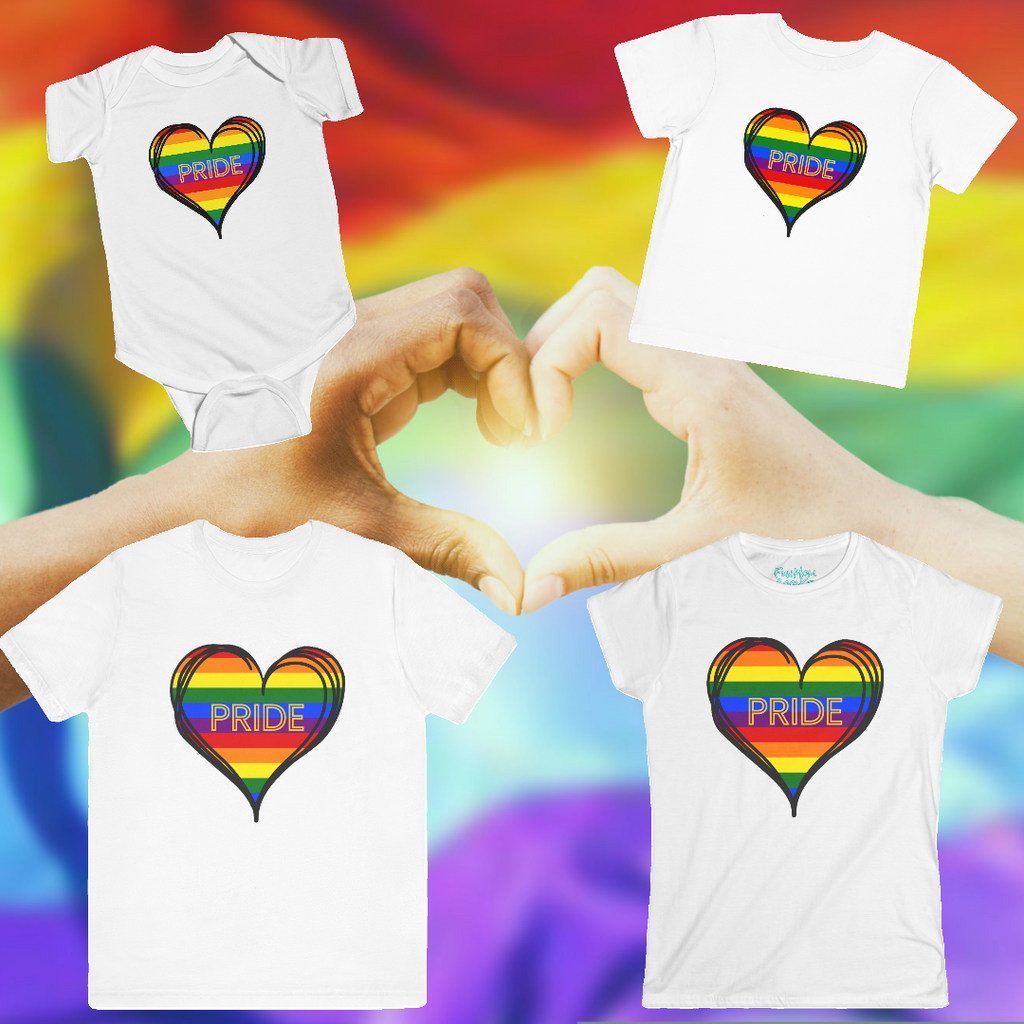 PRIDE | Toddler Short Sleeve Tee - FunMomCoolKid