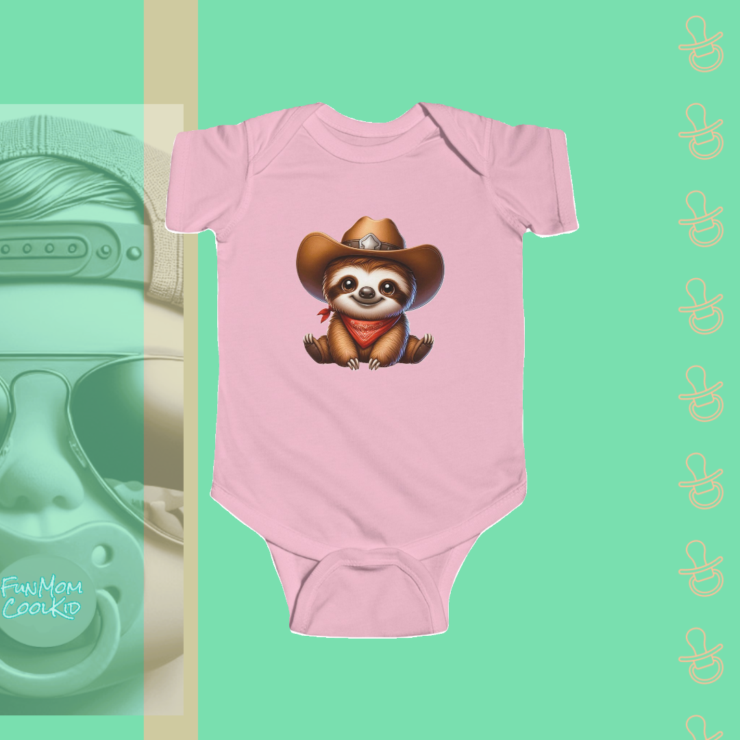 Sloth Cowboy | Infant Bodysuit