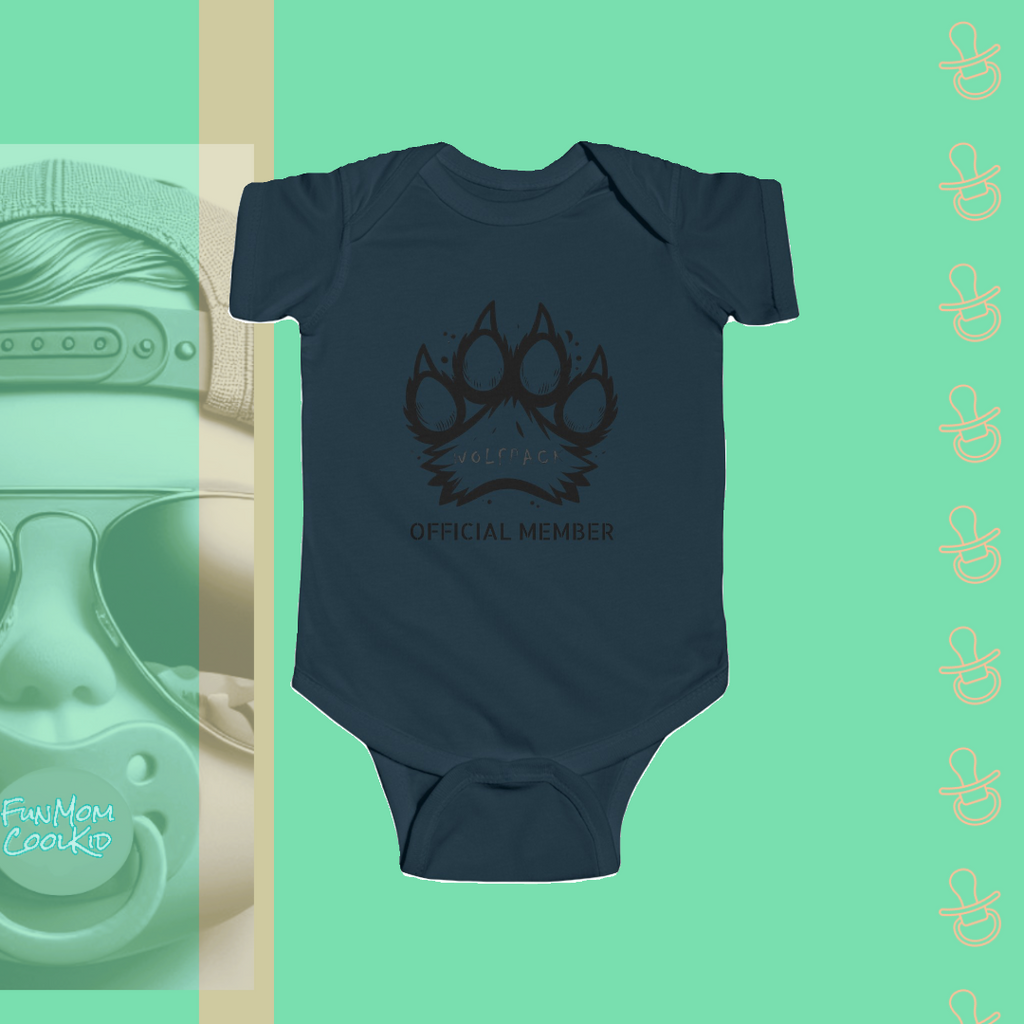 Wolfpack Official Member | Infant Bodysuit - FunMomCoolKid