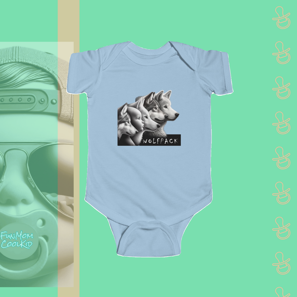 Wolfpack | Infant Bodysuit - FunMomCoolKid