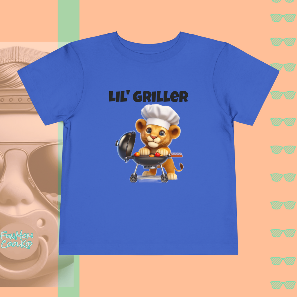 Lil Griller | Toddler Short Sleeve Tee - FunMomCoolKid