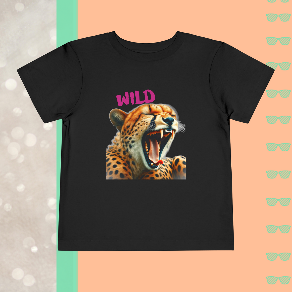 Wild | Toddler Short Sleeve Tee - FunMomCoolKid