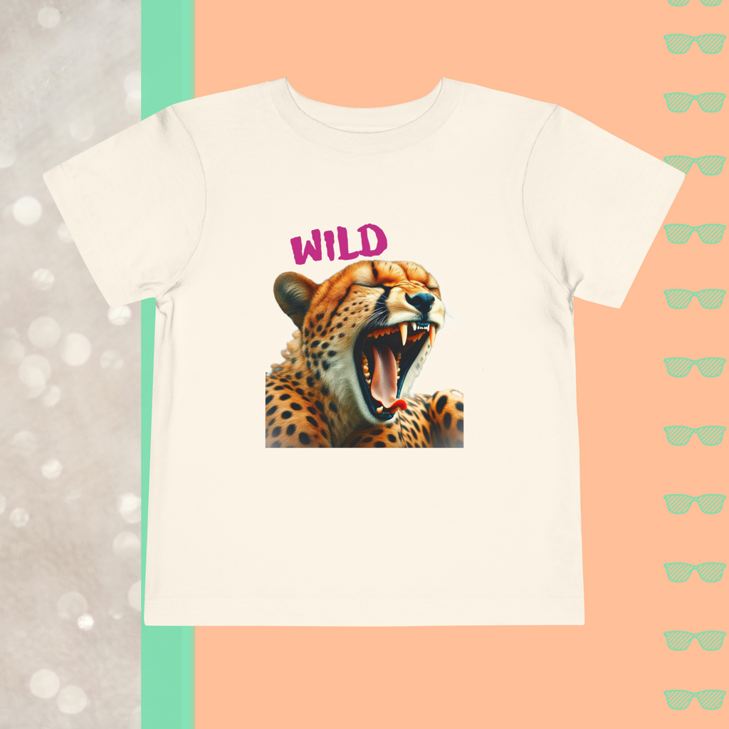 Wild | Toddler Short Sleeve Tee - FunMomCoolKid