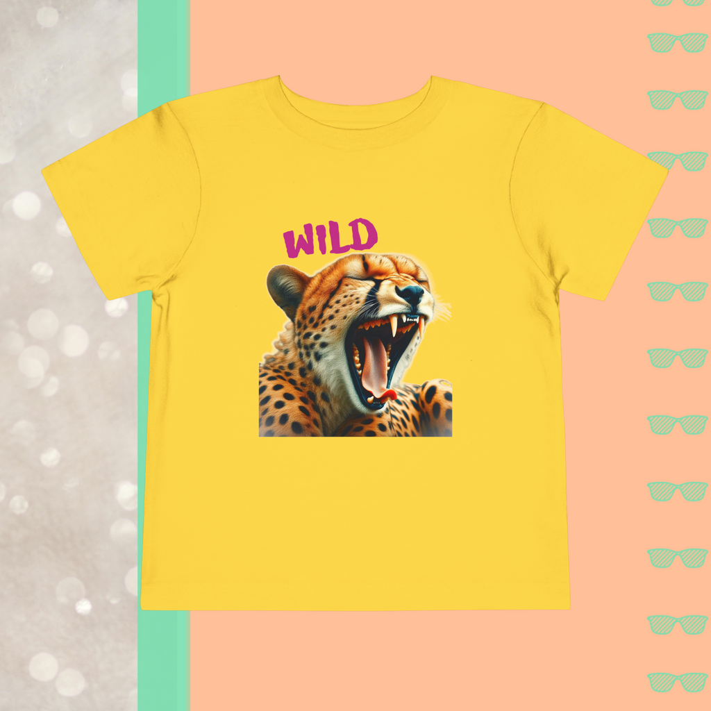 Wild | Toddler Short Sleeve Tee - FunMomCoolKid