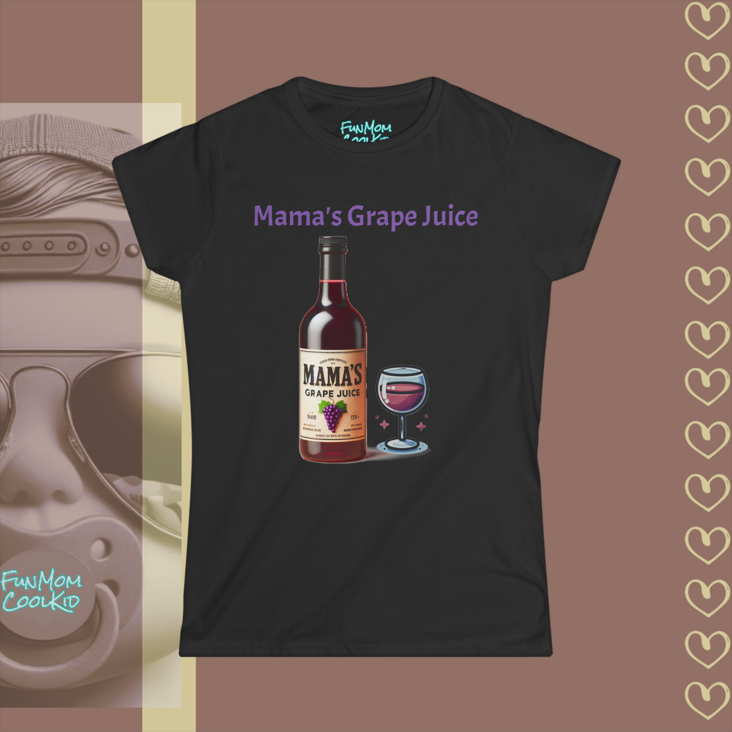 Mama's Grape Juice | Women's Softstyle Tee