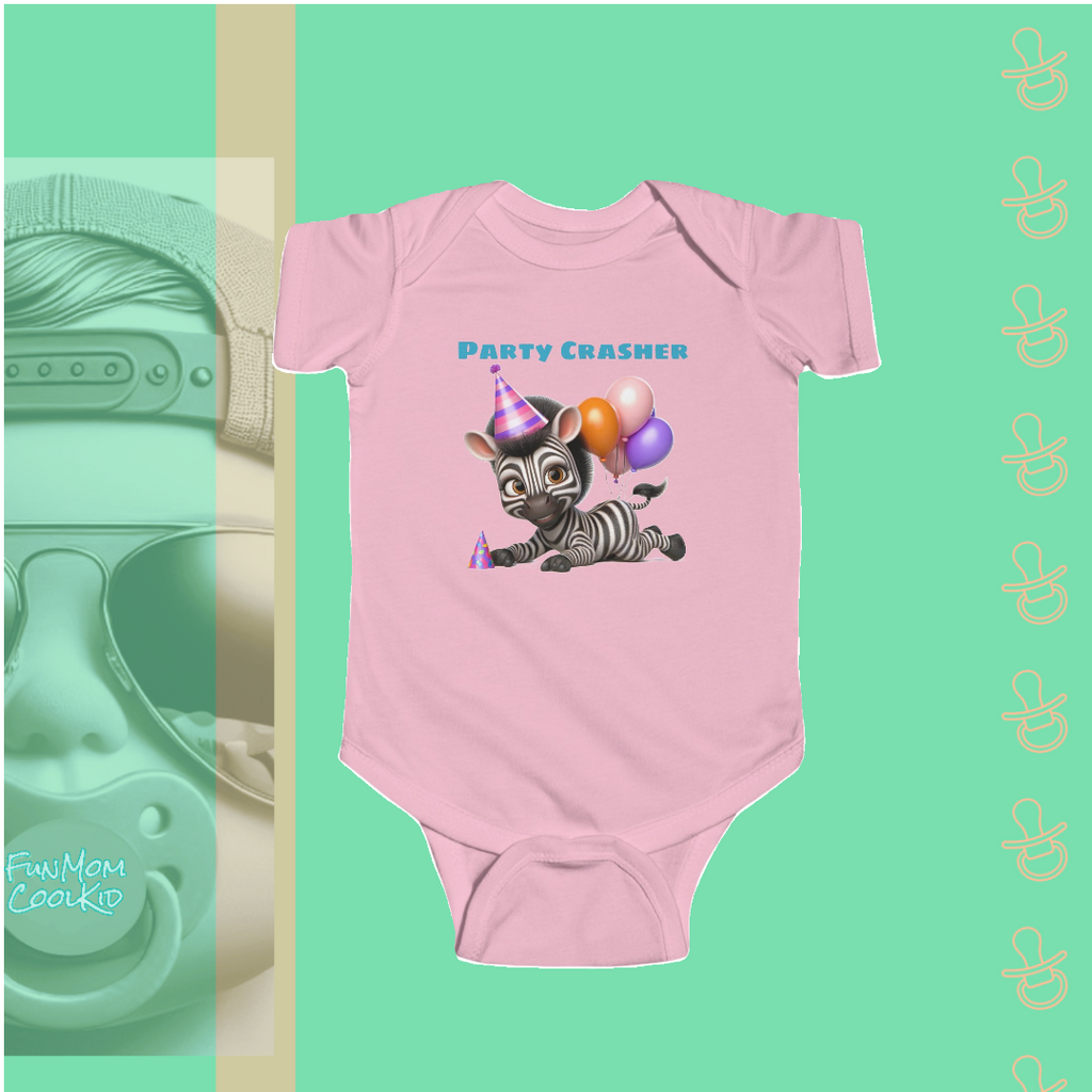 Party Crasher | Infant Bodysuit - FunMomCoolKid